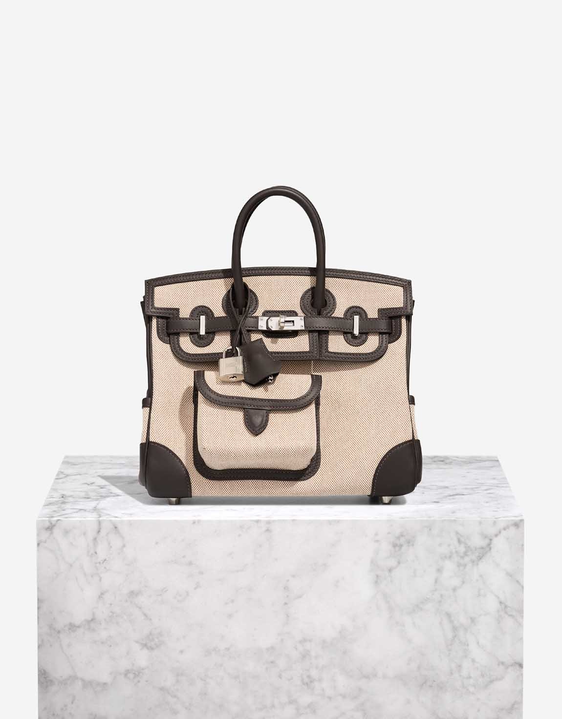 
		Birkin Cargo 25 Toile / Swift Bai-Brun / Écru    