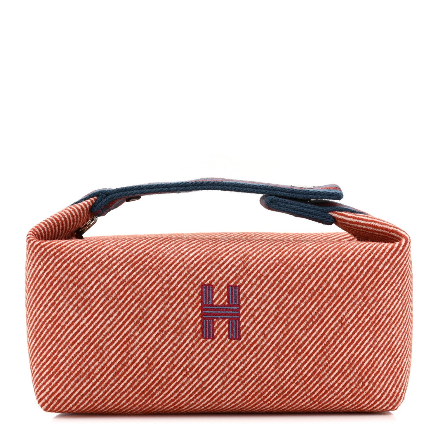 Hermes Wool Small Bride-A-Brac H Natte Pouch Tomette