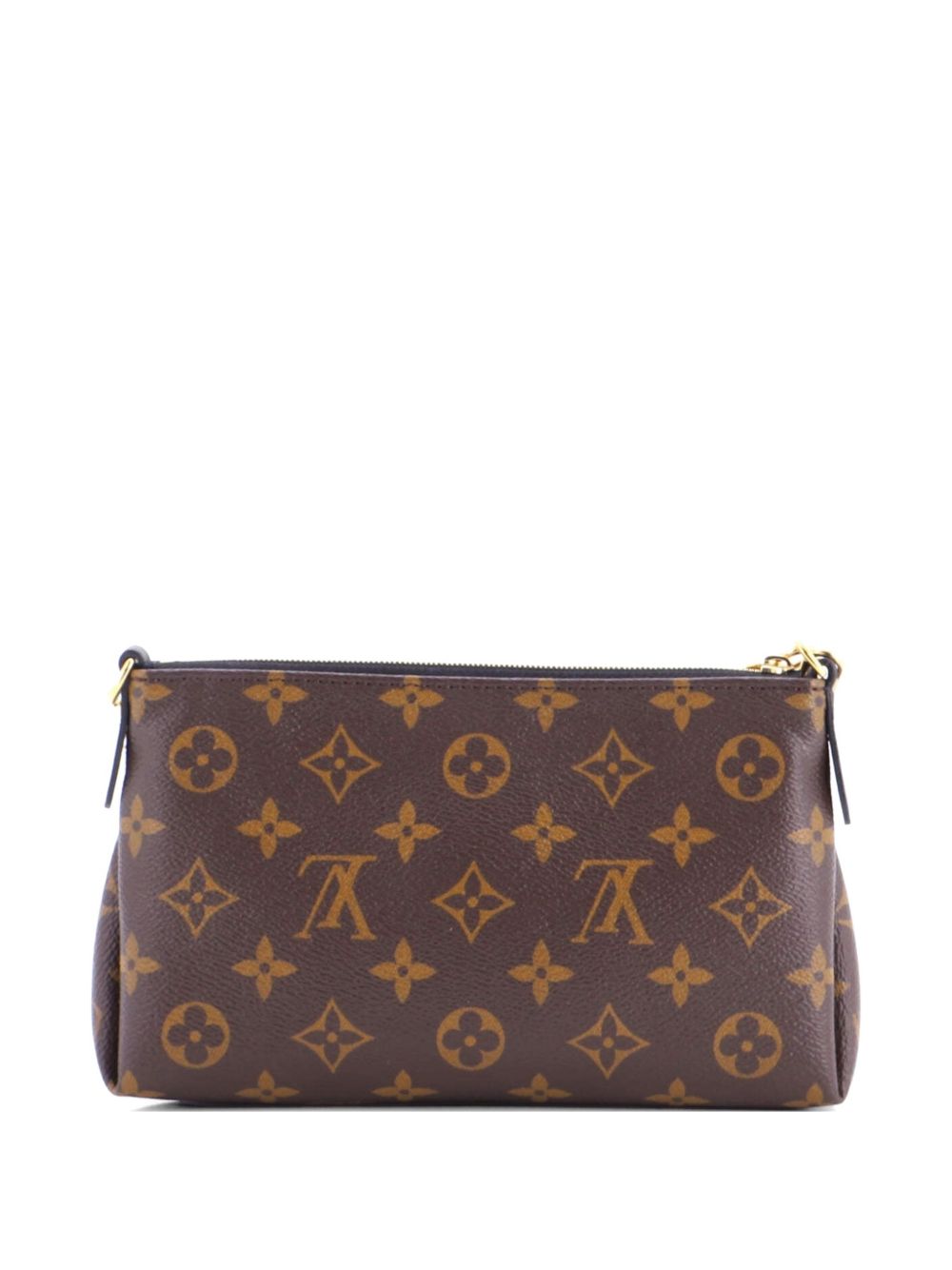 Pallas Monogram Canvas with Leather clutch bag