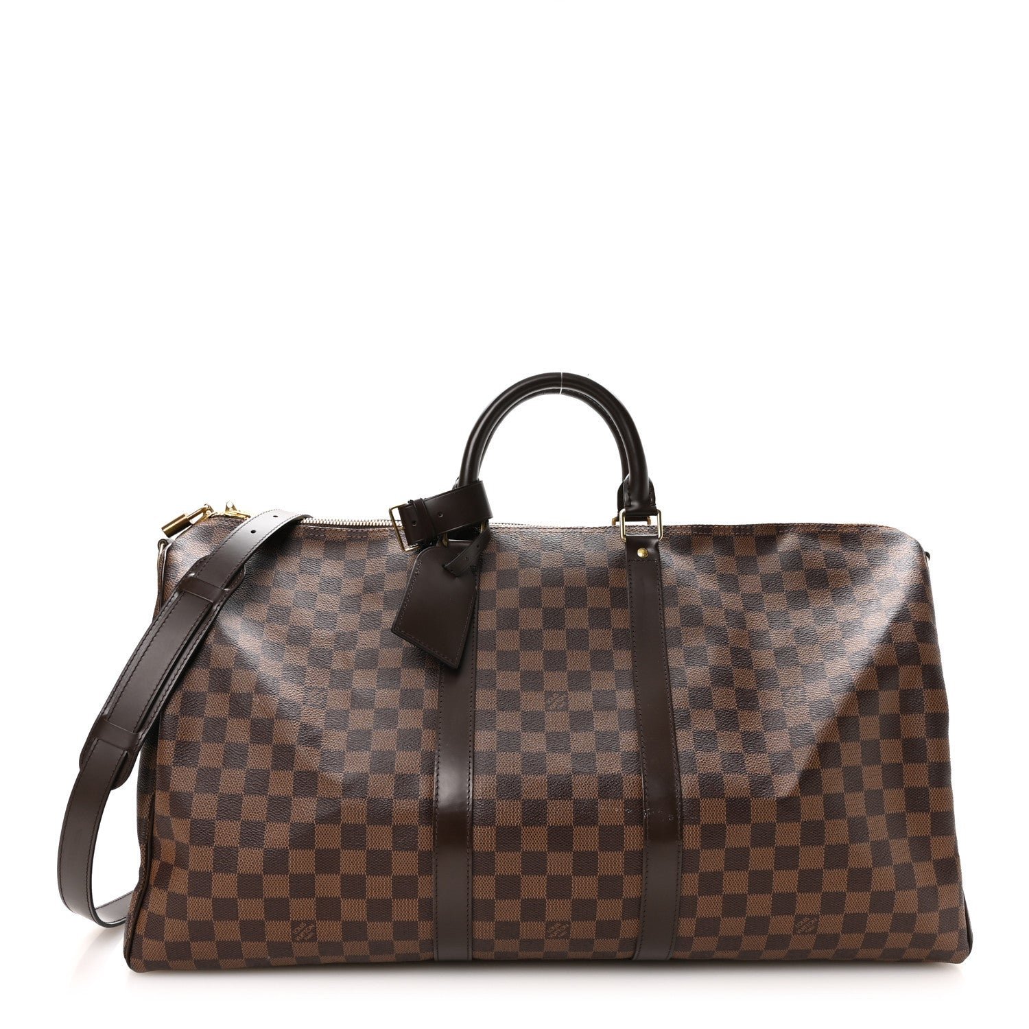 Louis Vuitton Damier Ebene Keepall Bandouliere 55