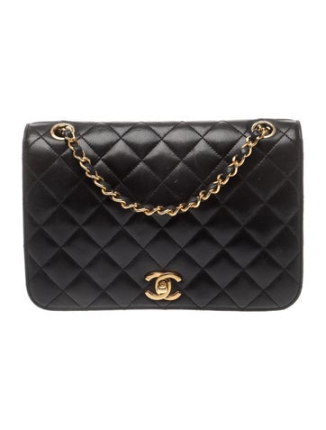 Quilted Lambskin CC Flap Bag