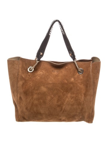 Suede Tote