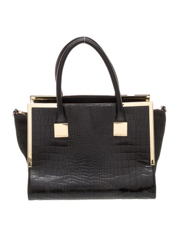 Leather Top Handle Bag