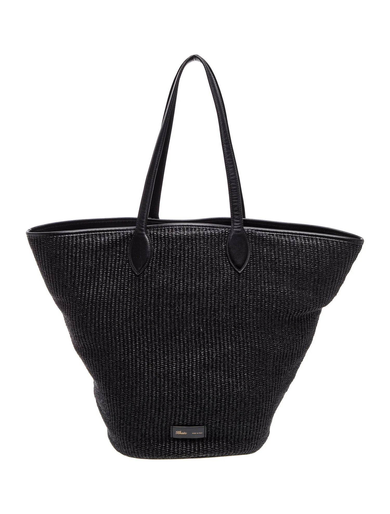Khaite Straw Tote