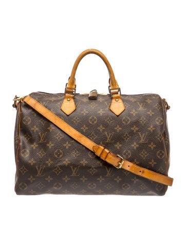 Louis Vuitton LV Monogram Speedy Bandouliere 35