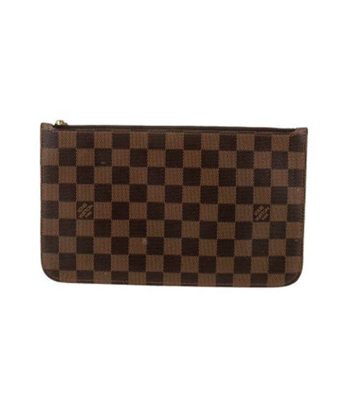 Louis Vuitton Vuitton Damier Ebene Neverfull Pouch