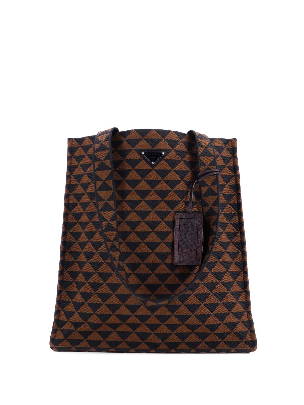 Symbole Shopper Jacquard tote bag