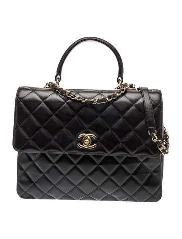 Quilted Large Trendy CC Flap Bag