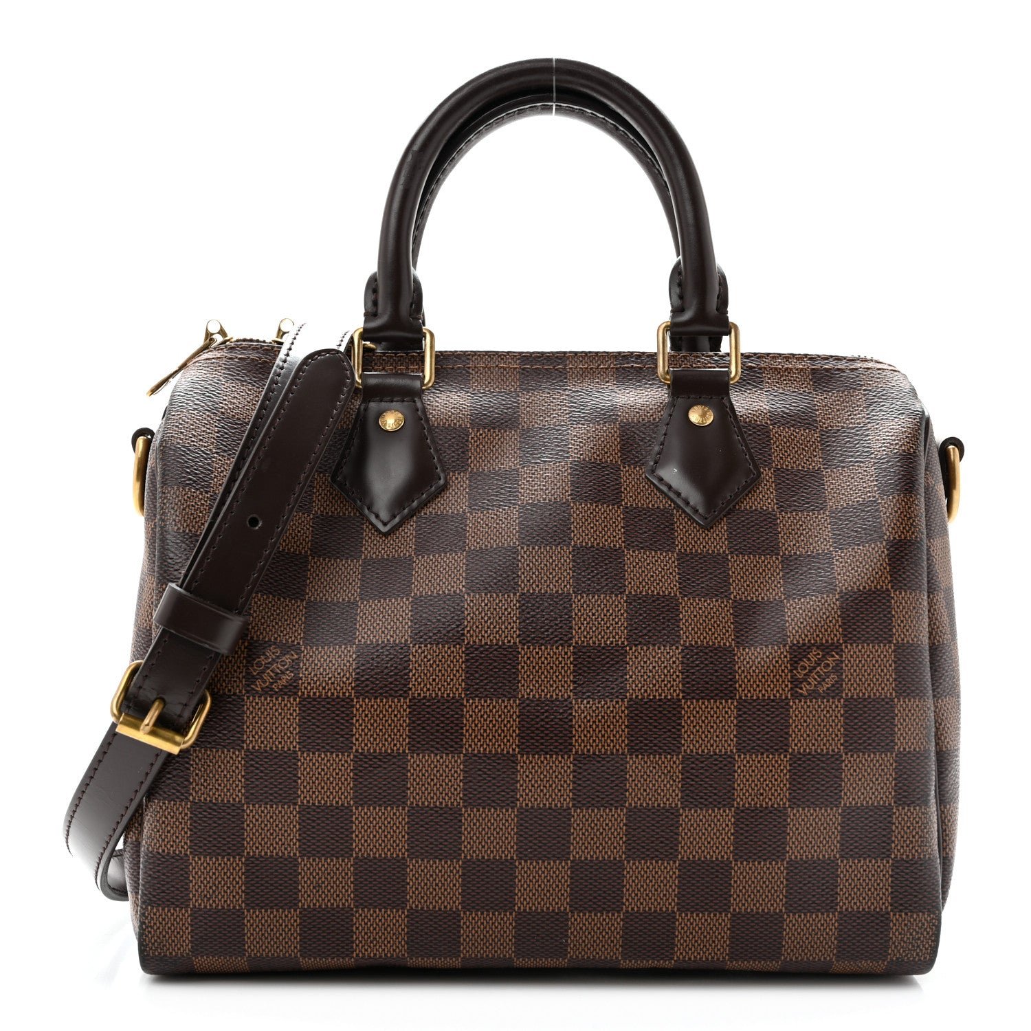 Damier Ebene Speedy Bandouliere 25