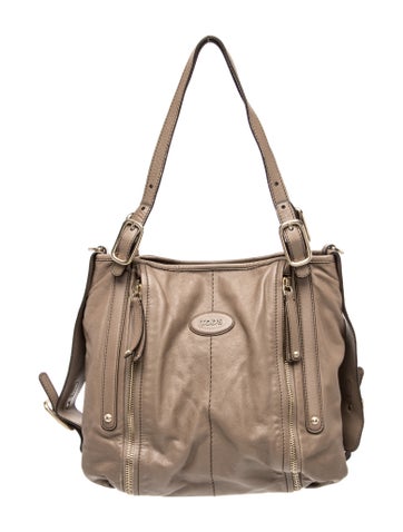 Leather Top Handle Bag