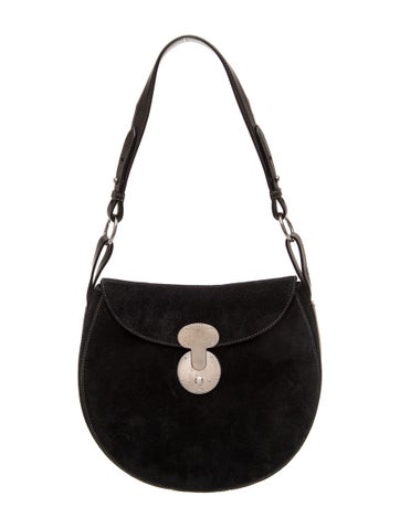 Suede Shoulder Bag