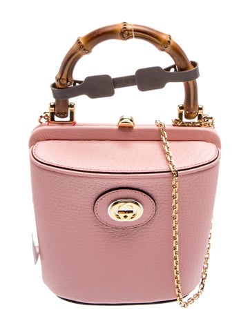 Interlocking G Bamboo Bucket Bag Mini