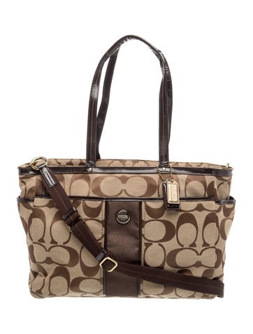 Coach Canvas Shoulder Bag