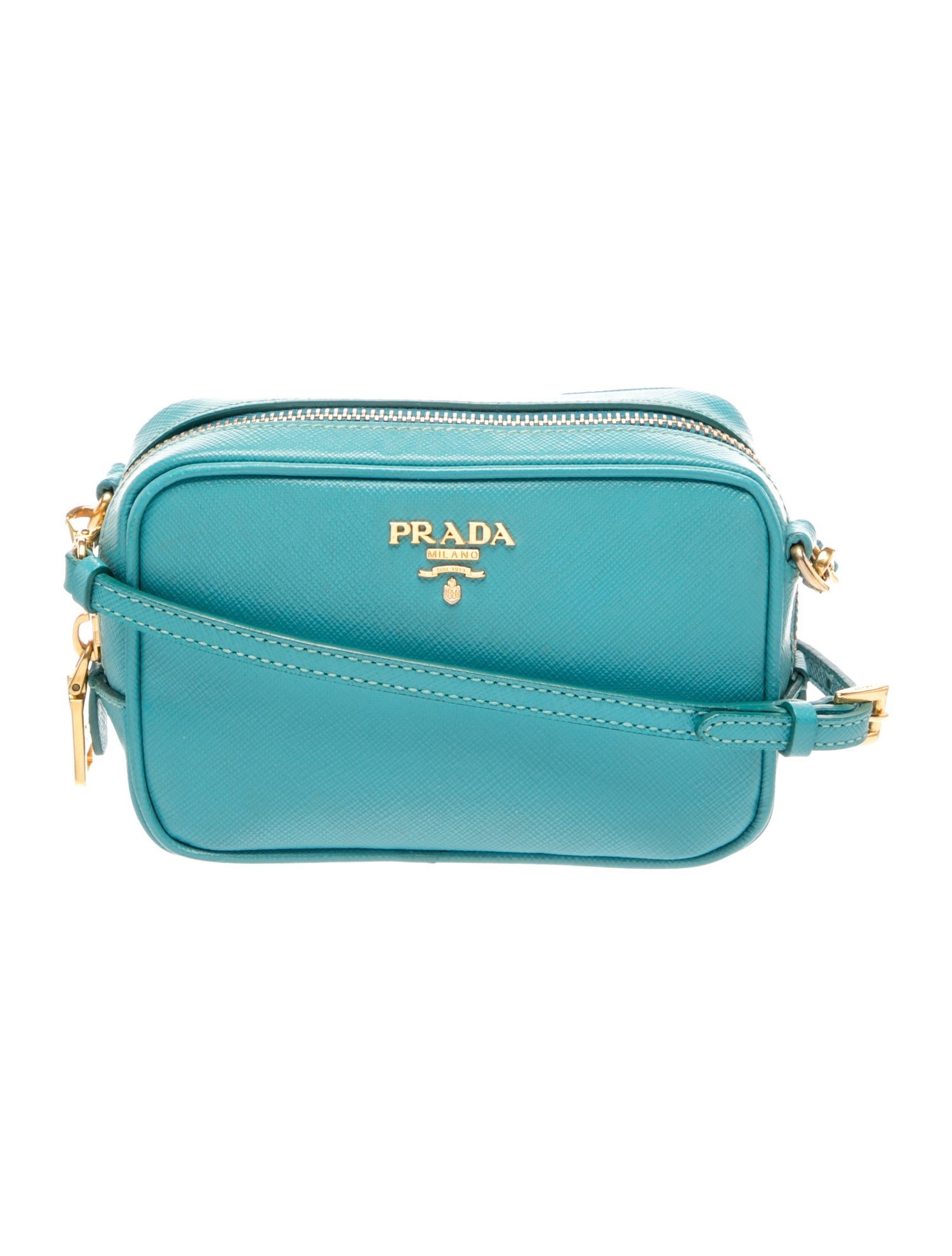 Saffiano Leather Crossbody Bag
