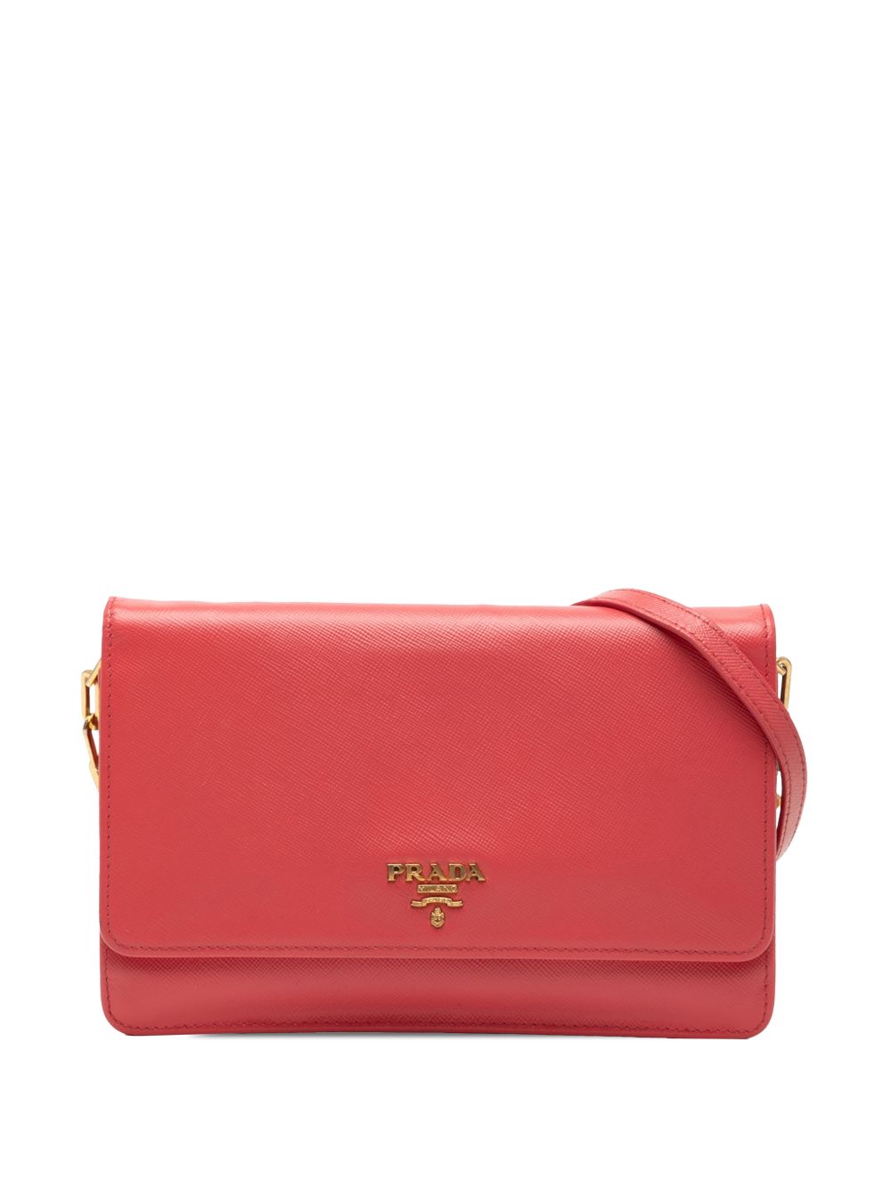 2013-2025 Saffiano Lux Wallet On Chain crossbody bag