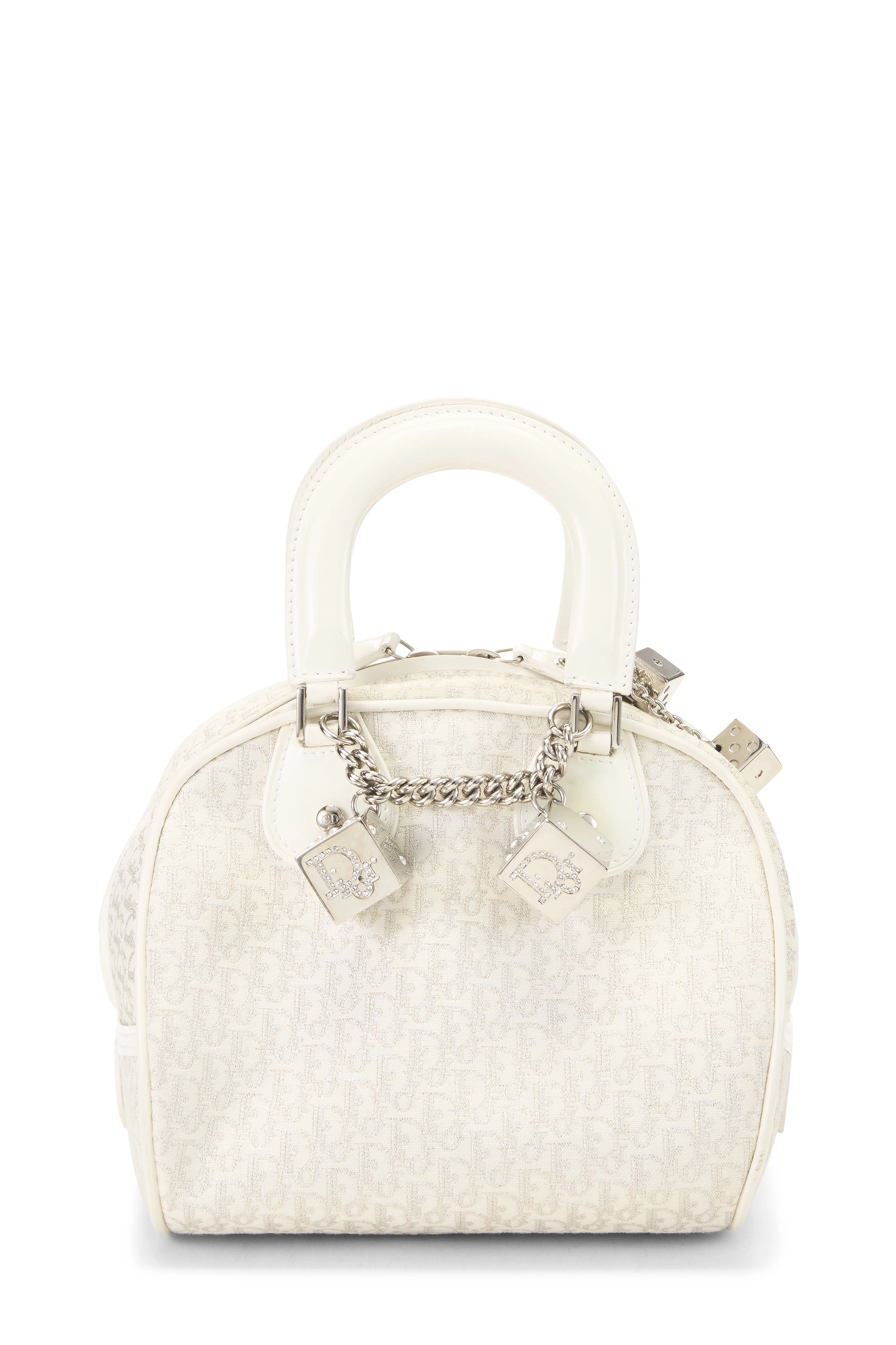 White Trotter Gambler Bowler Bag