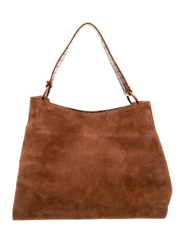 Nancy Gonzalez Suede Shoulder Bag