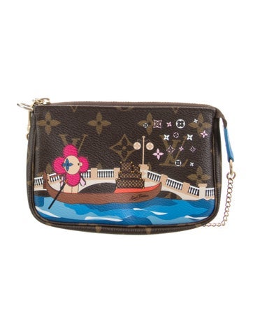 Louis Vuitton Monogram 2019 Christmas Animation Mini Venice Pochette Accessoires Mini