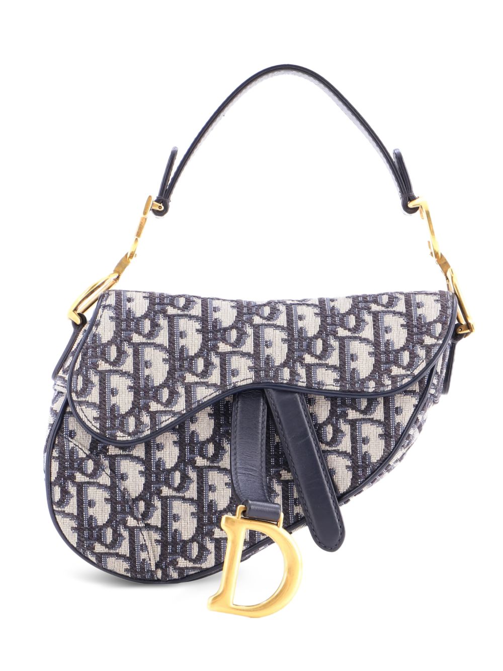 Saddle Handbag Oblique Canvas Mini shoulder bag