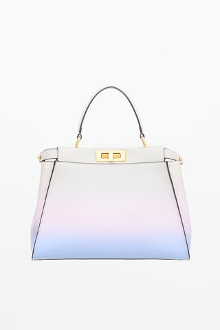 X Joshua Vides Leather Medium Peekaboo Iconic Bag