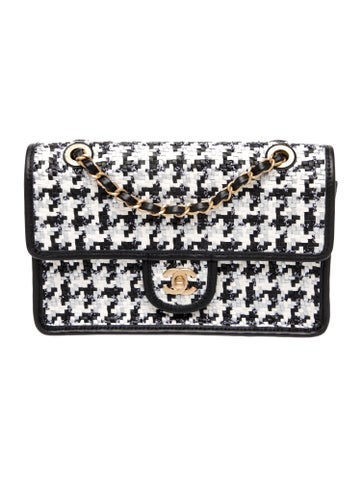 Medium Woven Single Flap Bag w/ Tags