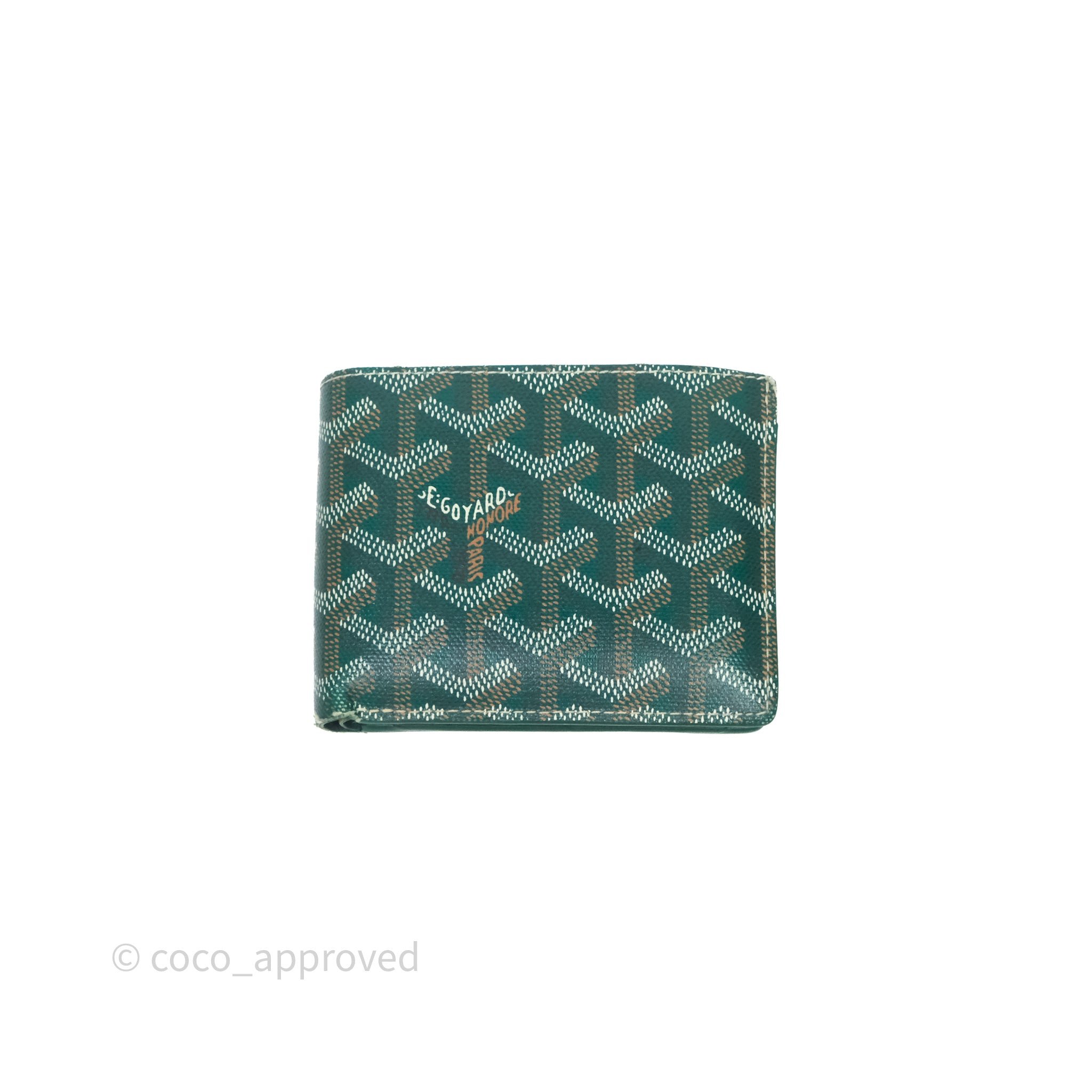 Goyard Saint-Florentin Wallet Goyardine Green