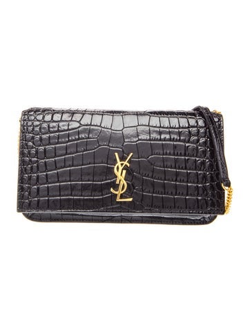 Embossed Leather Shoulder Bag
