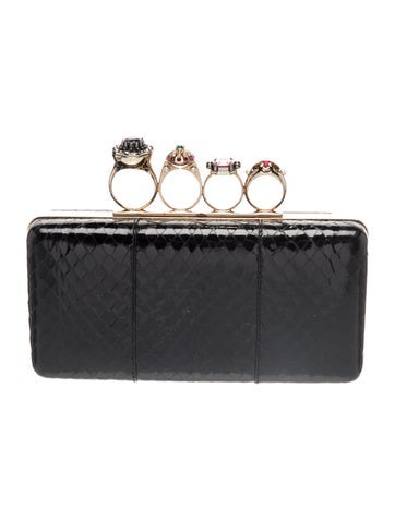 Snakeskin Clutch