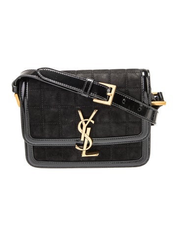 Saint Laurent Suede Shoulder Bag 2022