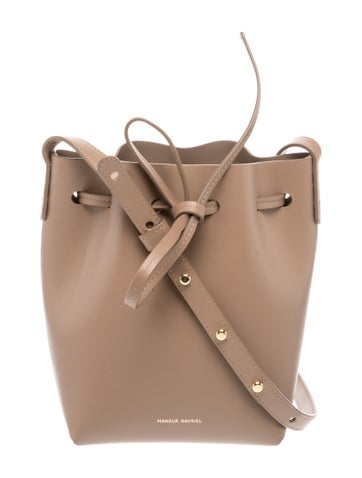 Leather Bucket Bag