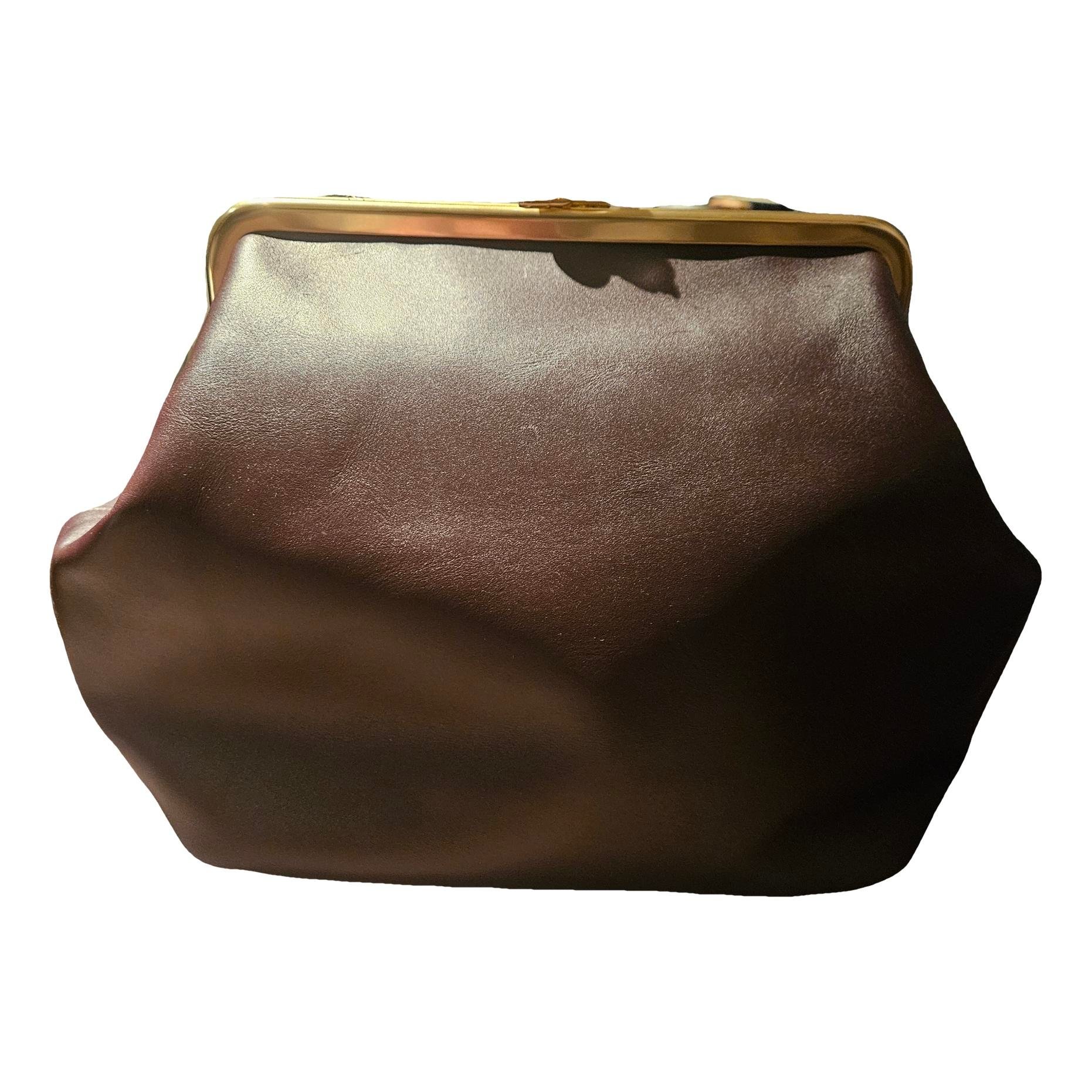 Leather handbag