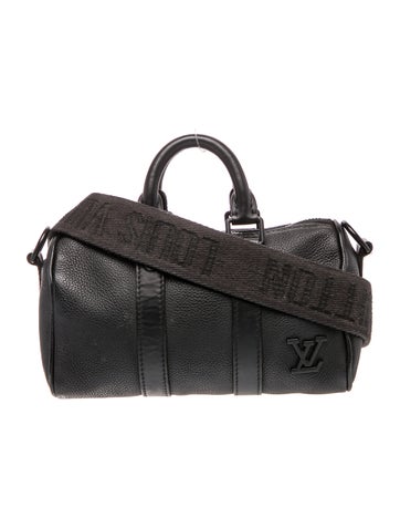 Louis Vuitton Leather Keepall Bandouliere XS