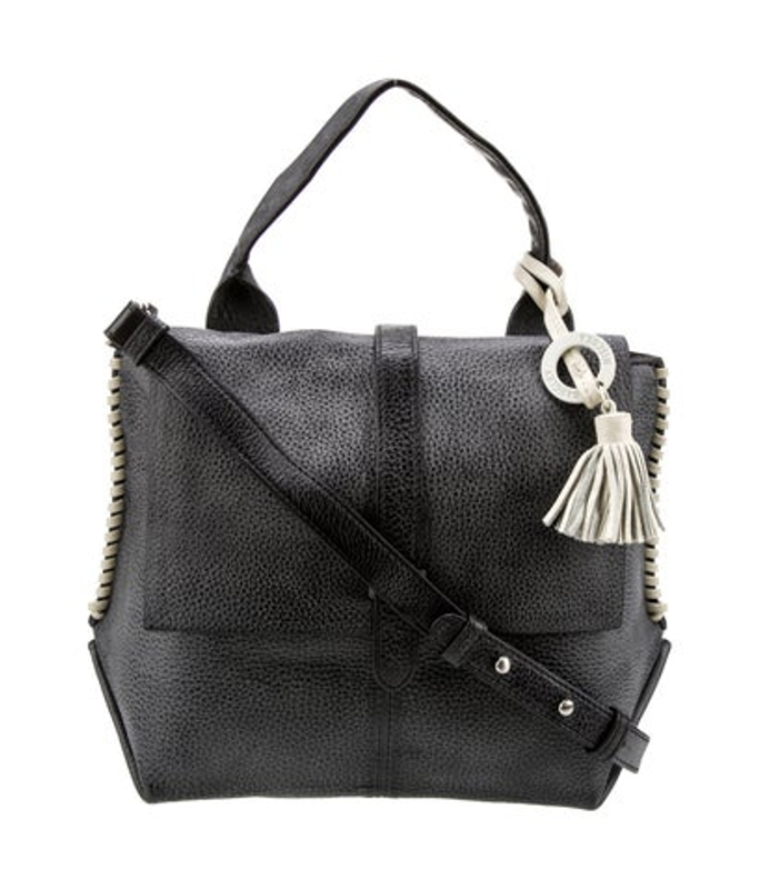 Badgley Mischka Mischka Leather Top Handle Bag