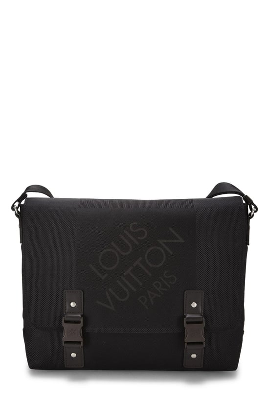 Black Damier Geant Loup Messenger