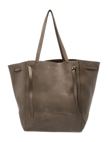 Leather Cabas Phantom w/Belt Small