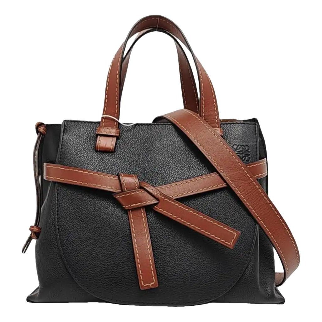 Gate leather handbag