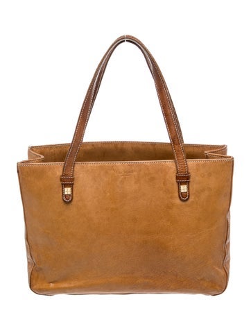 Leather Top Handle Bag