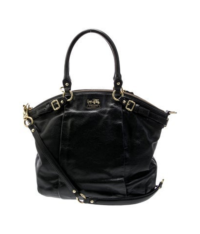 Coach Leather Top Handle Bag