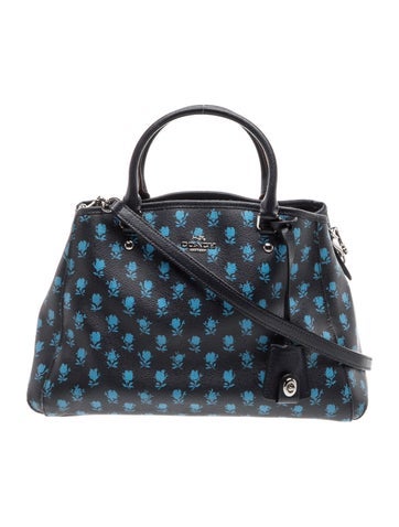 Coach Leather Top Handle Bag