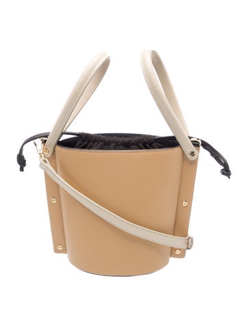 Yuzefi Leather Bucket Bag
