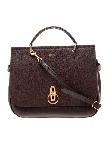 Leather Top Handle Bag