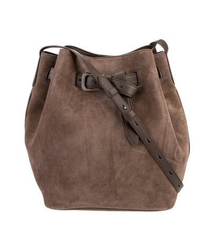 Brunello Cucinelli Cucinelli Suede Bucket Bag