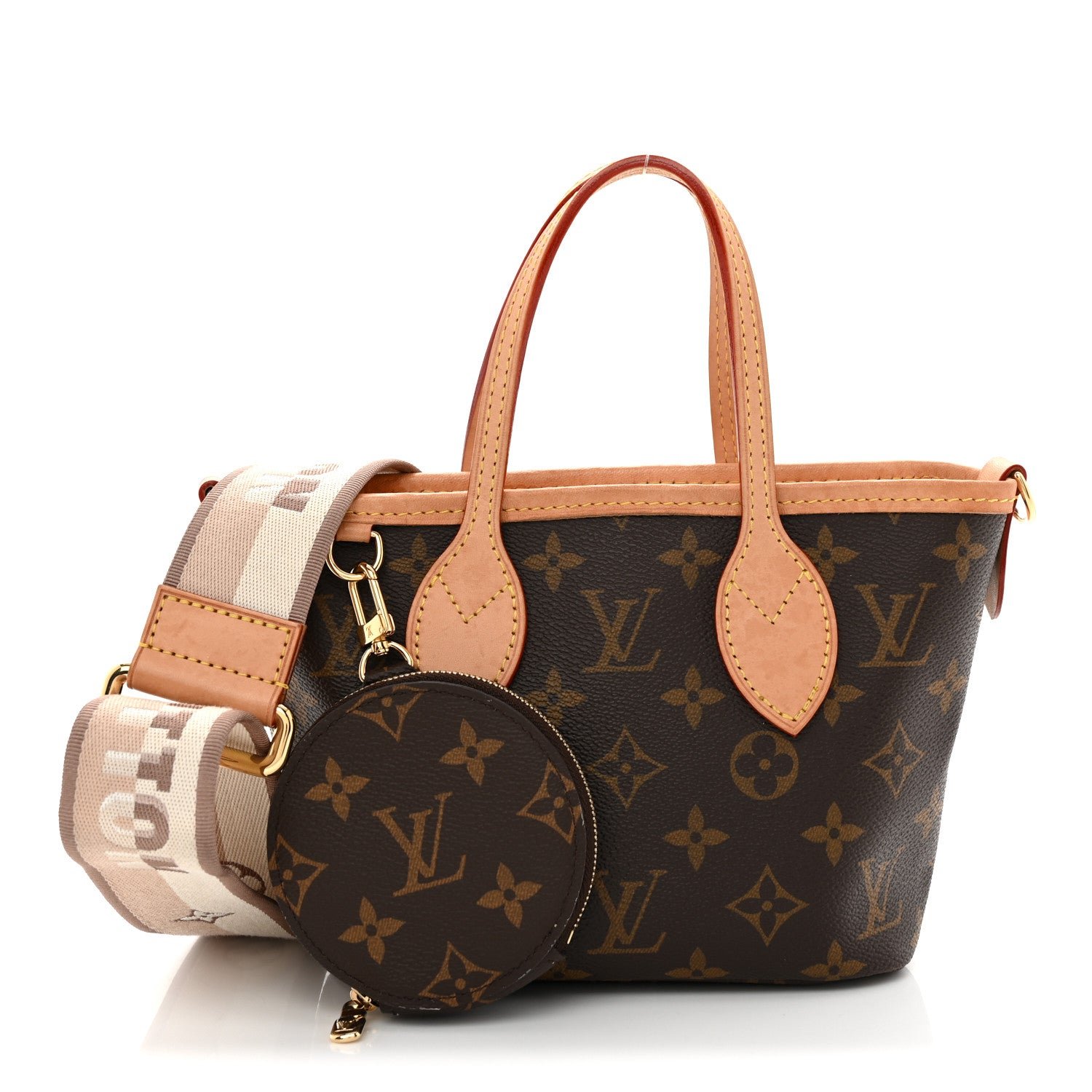 Louis Vuitton Monogram Neverfull BB Beige