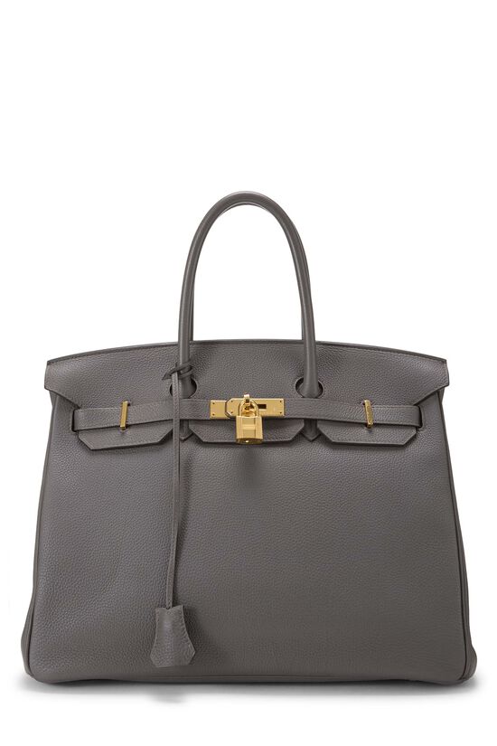 Hermes Etain Togo Birkin 35