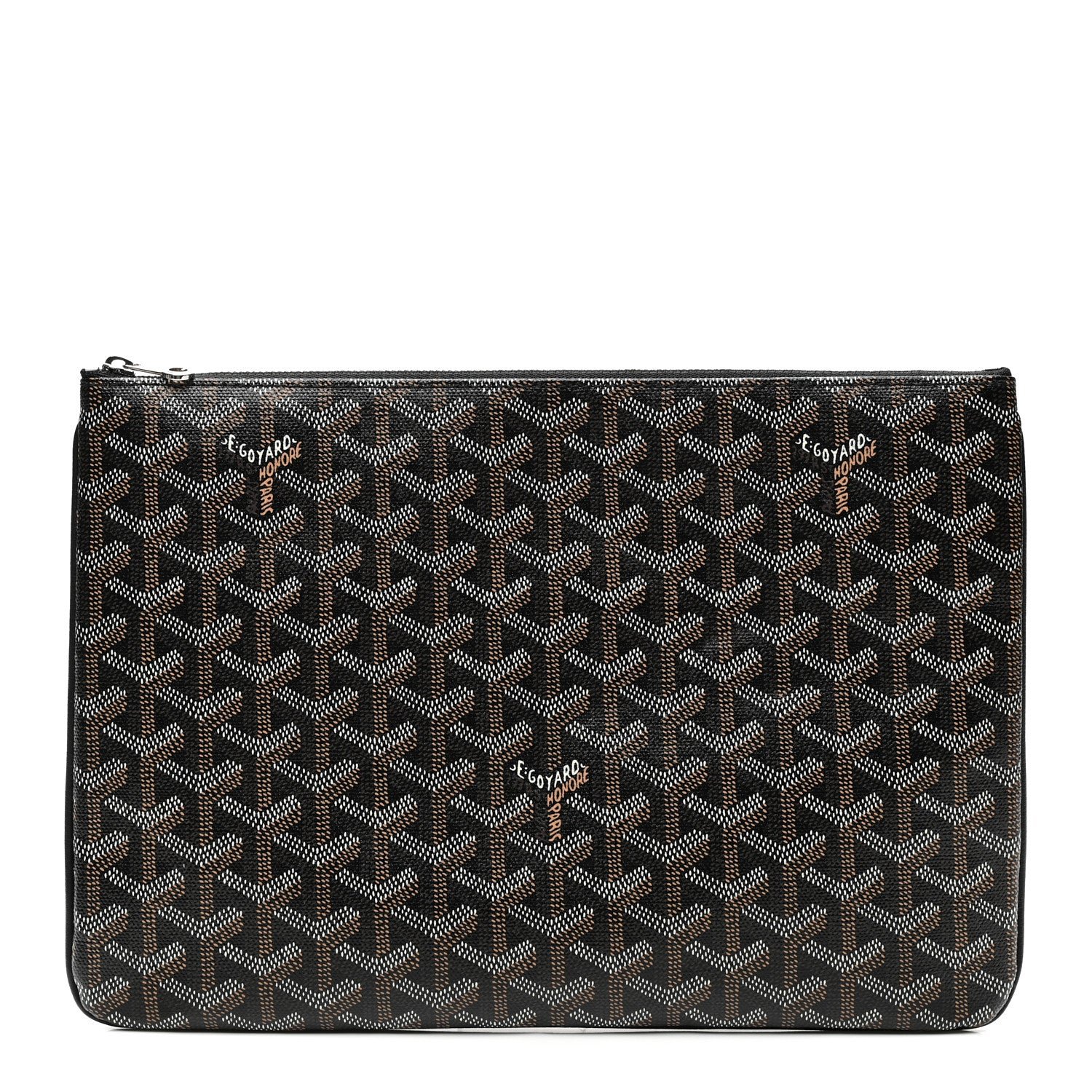Goyard Goyardine Senat Pochette MM Black