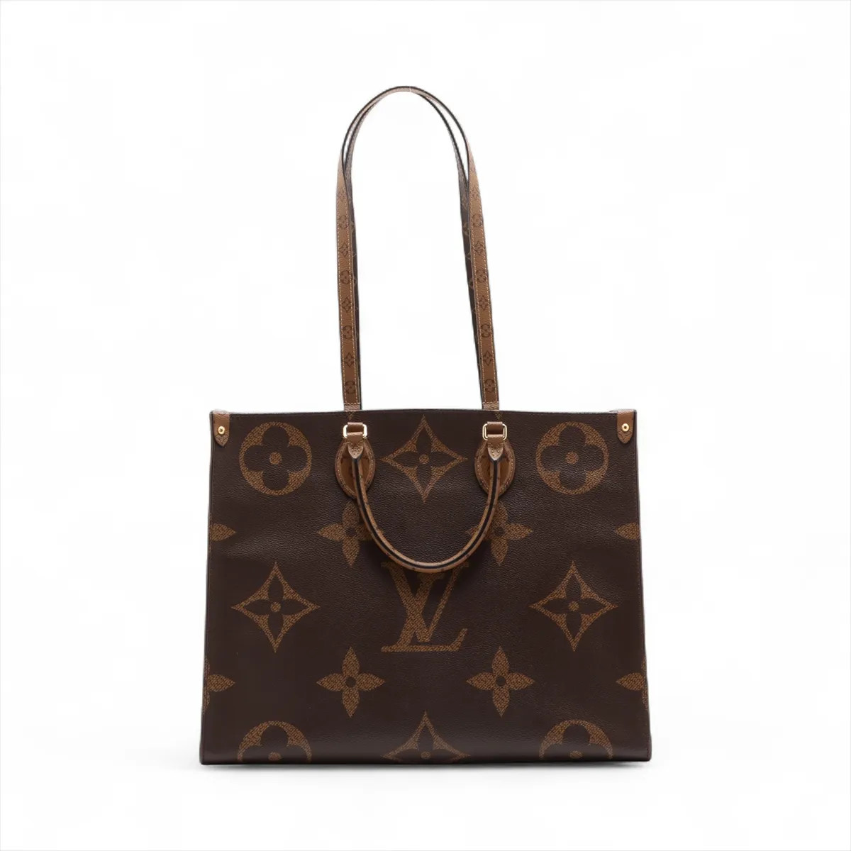 Louis Vuitton MONOGRAM GIANT On the Go GM M44576 Brown There was an RFID respons