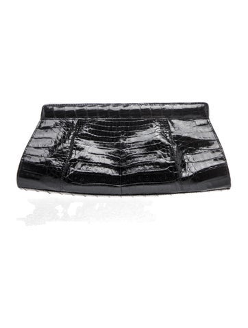 Nancy Gonzalez Crocodile Clutch