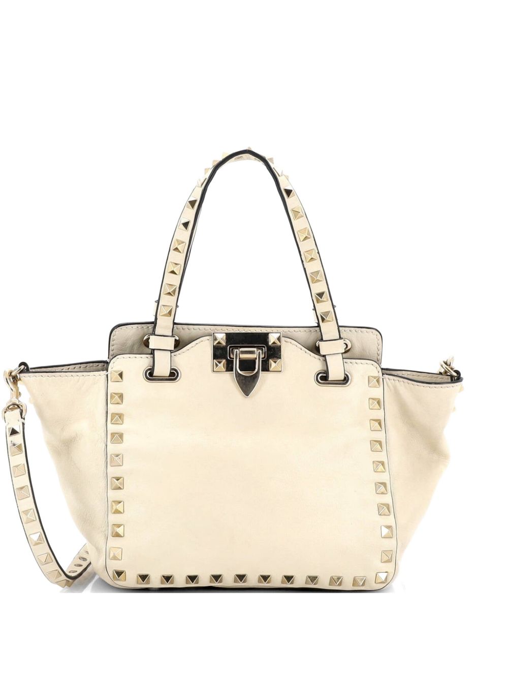 Rockstud Soft Leather Small tote bag