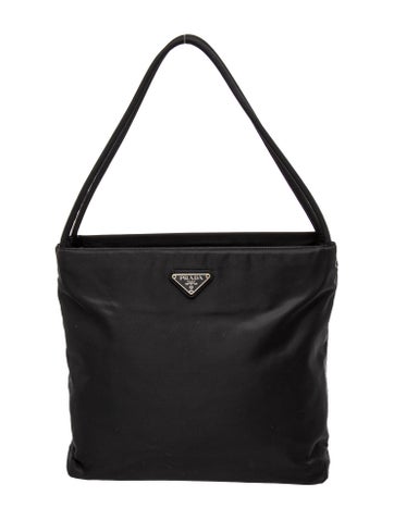 Enameled Metal Triangle Shoulder Bag