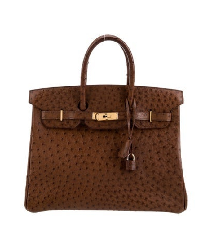 Hermes Ostrich Birkin 35